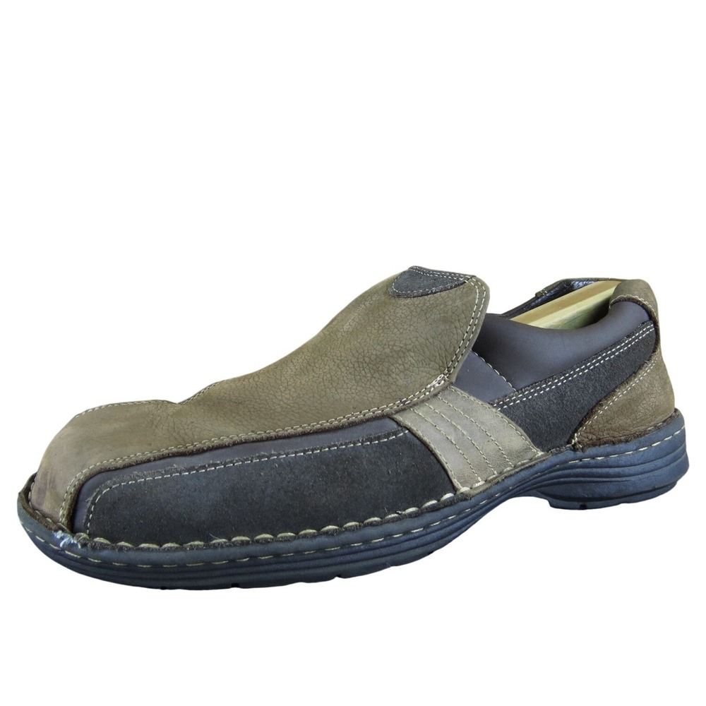 Dr. Scholl's Men's Benefit Loafer Brown Leather Size 12‎ Medium  Used 2025